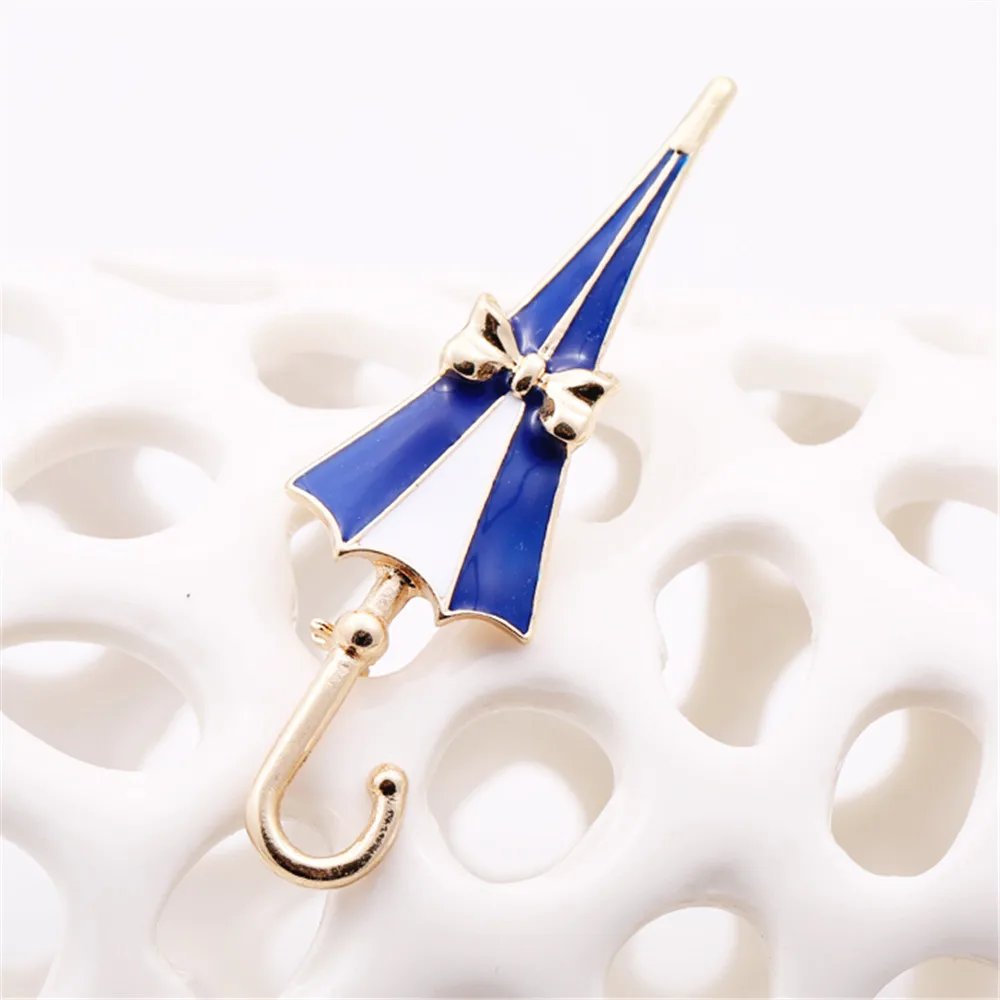 Бесплатная доставка Европа и США падение глазури ms мода брошь зонтик наборы |