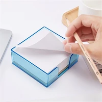 300pcsbox high quality memo paper notes with a plastic storage box office stationery supplies