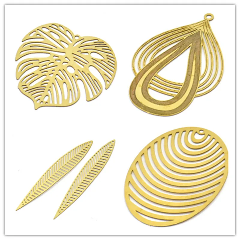 10 шт. подвески из сырой латуни (без никеля и свинца) .D634.d631.D632.D661.d633.d660|Шармы| |