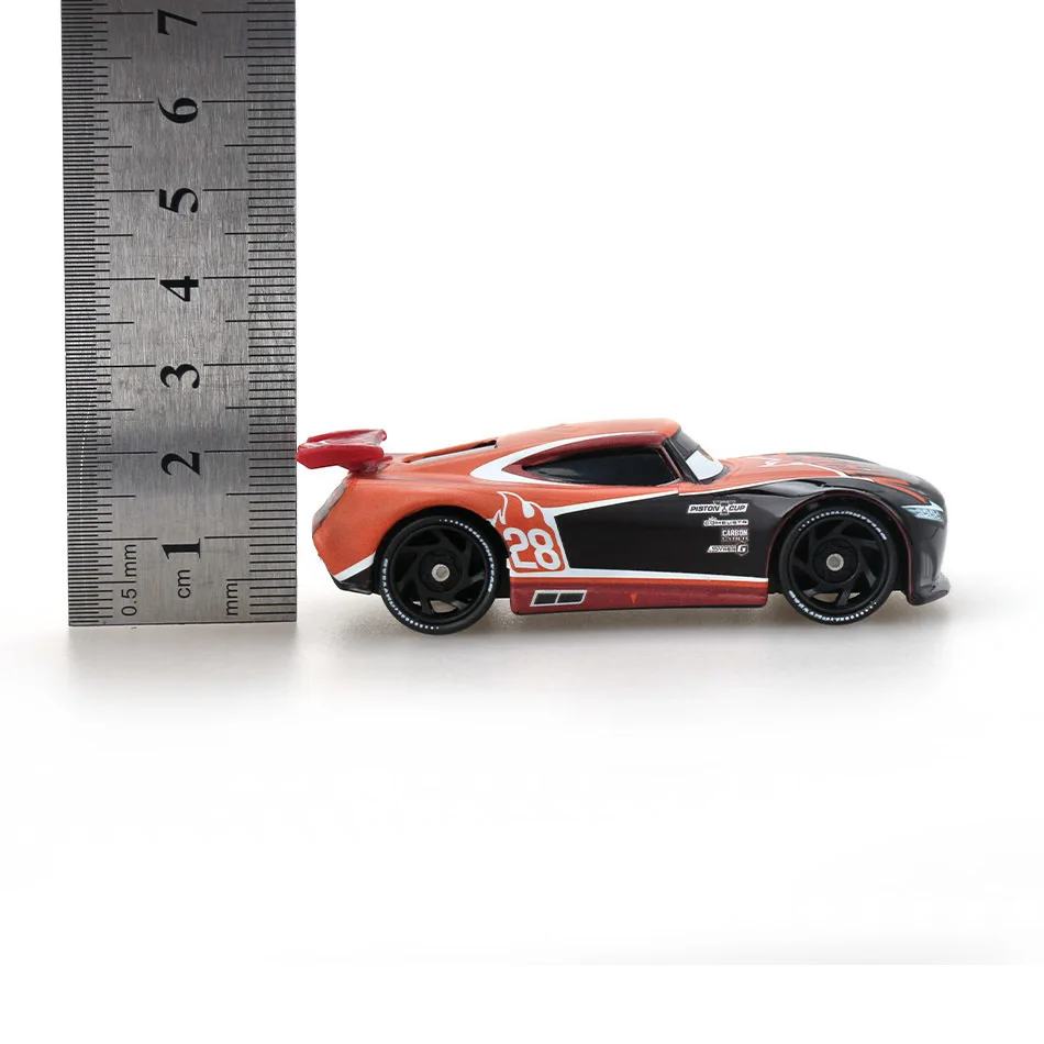 Disney Pixar Cars 2 3 Lightning Mcqueen Mater Jackson Storm Ramirez 1:55 литой автомобиль металлический сплав мальчик игрушки для детей подарок