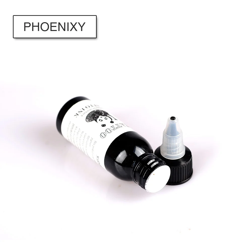 30ml Professional 1 Bottle 1oz Black Tattoos Ink Pigment Beauty Permanent Makeup Paints Accessories Tattoo Set Kits | Красота и