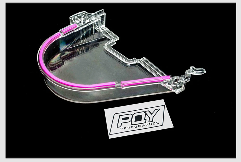 WLR Racing-CLEAR CAM зубчатый ремень ГРМ Крышка турбо кулачковый шкив для HONDA CIVIC 96-00 D15 D16 WLR6337