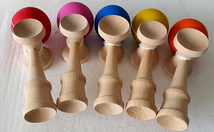 Kendama большой деревянный лиственных пород игрушки бук краски орех магазин есть Pill