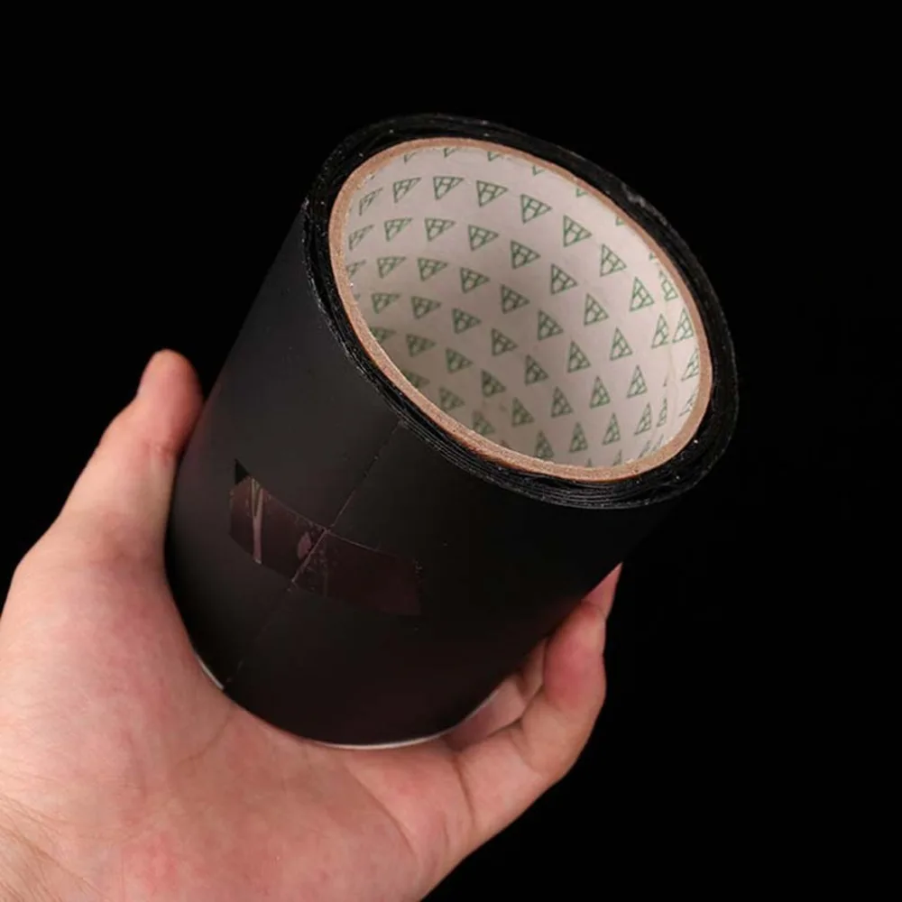 Новая сверхпрочная водонепроницаемая лента черные Прорезиненные ленты