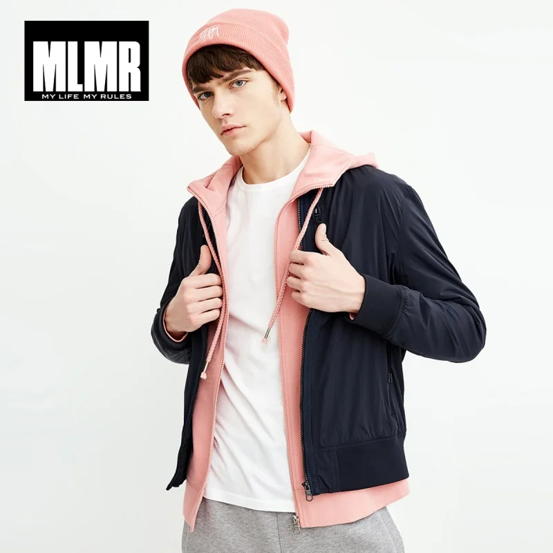 MLMR мужская куртка бомбер верхняя одежда 2019 Новая модная брендовая 218121523|Мужские