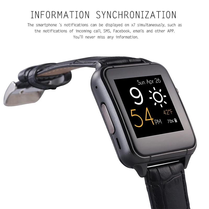 Espanson X7 Smart Watch Spor Clock With Sim TF Card Slot Bluetooth suitable for Apple iPhone Android Phone Smartwatch wristwatch |