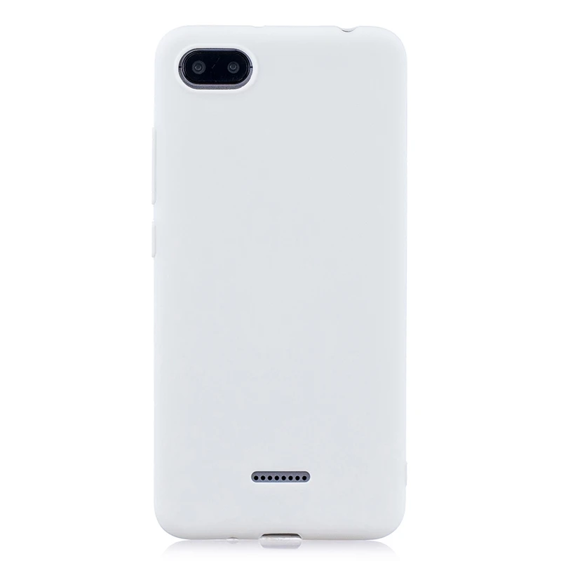 Резиновый силиконовый чехол для Xiaomi Redmi 6A мягкий ТПУ 6 A | Мобильные телефоны и