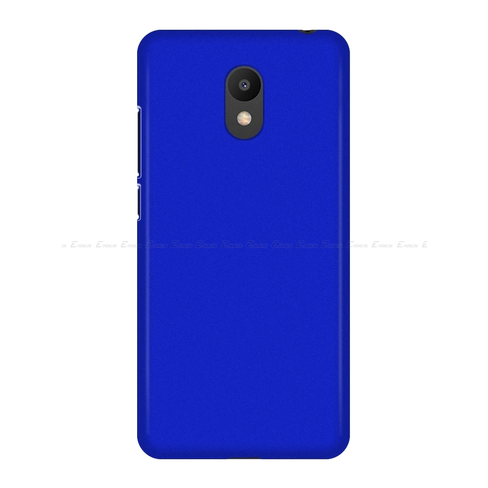 Ультратонкий матовый жесткий чехол для телефона Meizu M6 M5 M5s M5c M3s M3 Note Mini Max Пластиковая Задняя крышка из поликарбоната - Цвет: Темно-синий