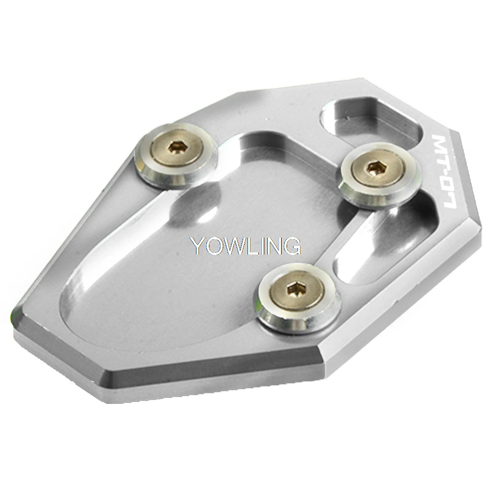 Аксессуары для мотоциклов CNC алюминиевая боковая подставка Yamaha MT 07 MT07 FZ FZ07 2014 2015