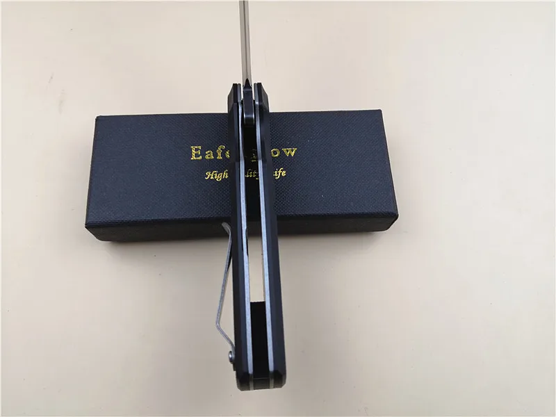 Eafengrow EF72 D2 вымытое лезвие G10 ручка шариковый подшипник Флиппер складной карманный нож для выживания охотничий инструмент для повседневного использования кухонный нож