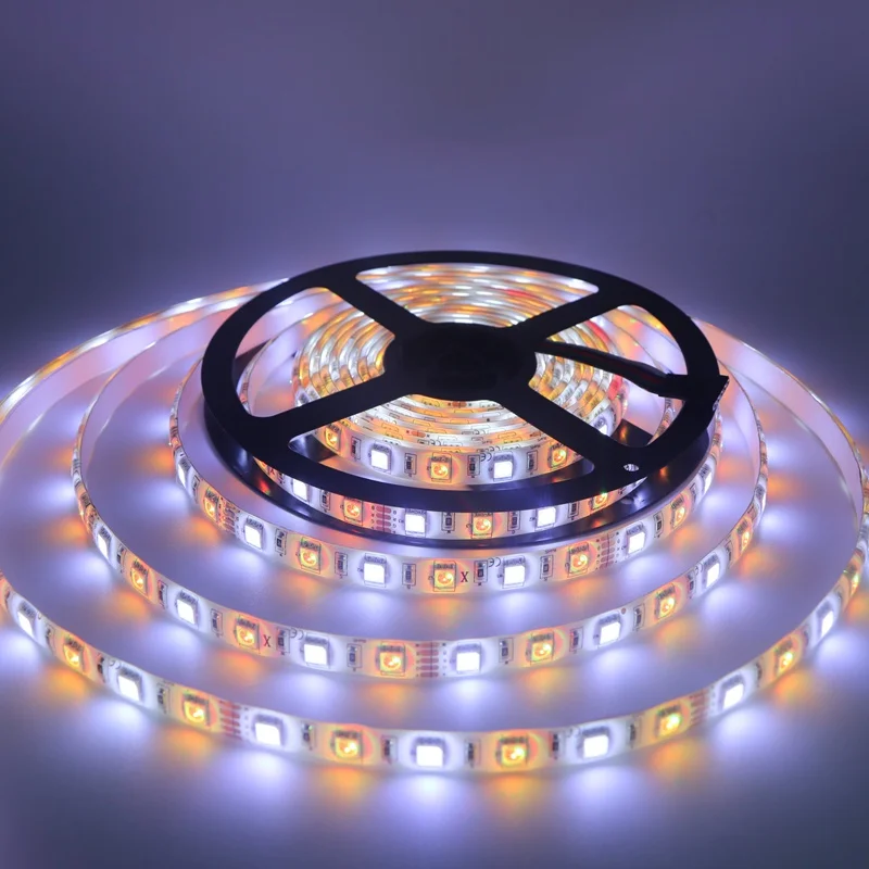 Светодиодная лента RGBW 5 м 300 светодиодов 5050 SMD 12 В постоянного тока гибкая