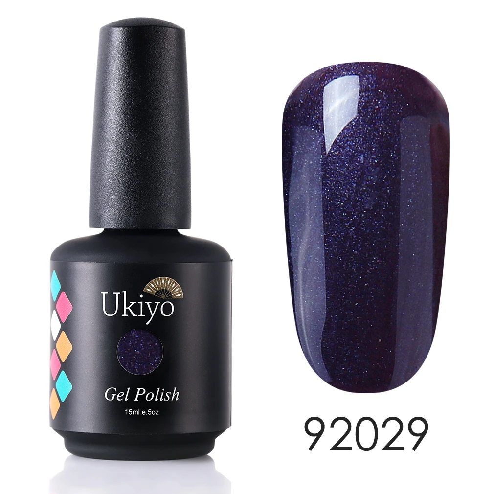 H92029 Ukiyo 15 мл Чистый Цвет Гель-лак для ногтей Vernis полуперманентный УФ-гель для ногтей впитывающий Гель-лак для ногтей - Цвет: H92029