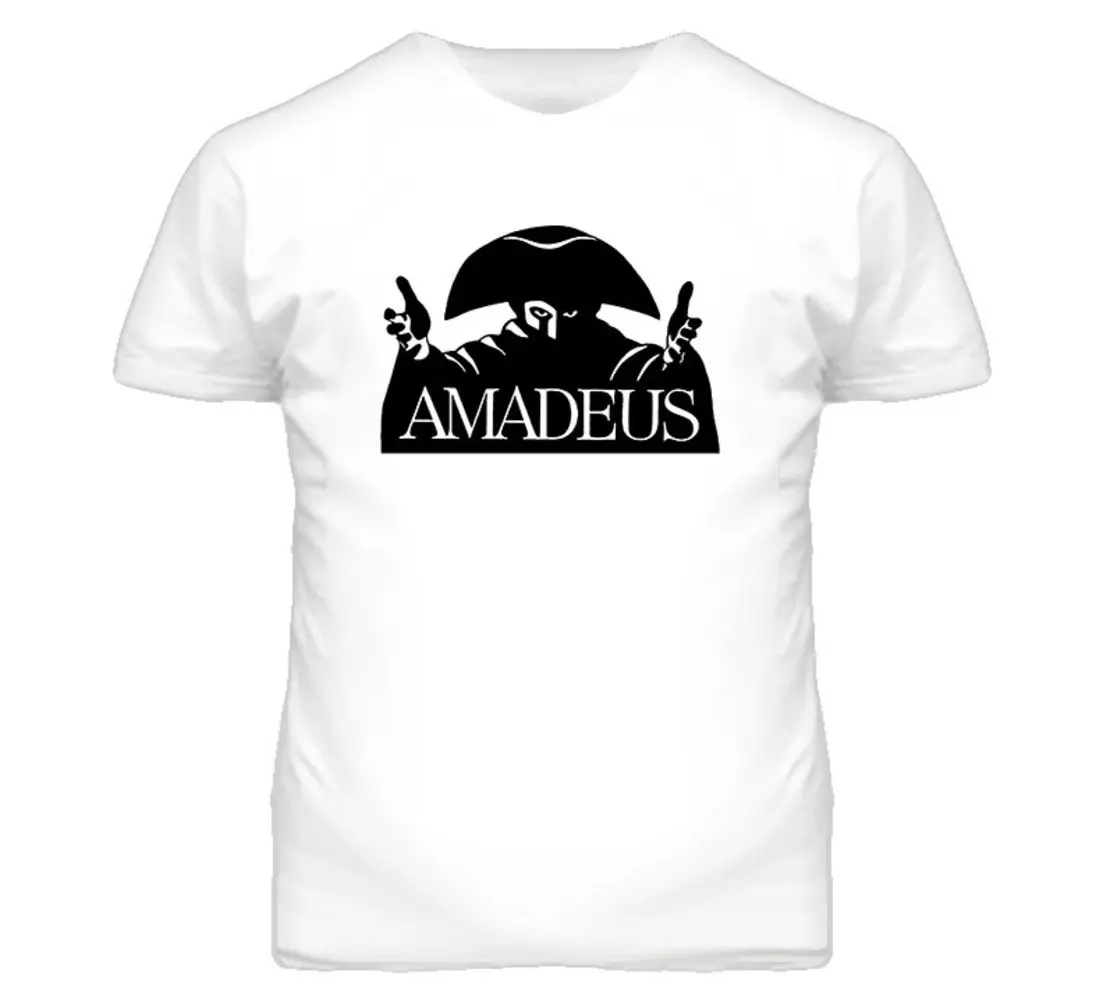 Amadeus постер фильма майка футболки 2018 брендовая одежда Slim Fit Печать мод с коротким