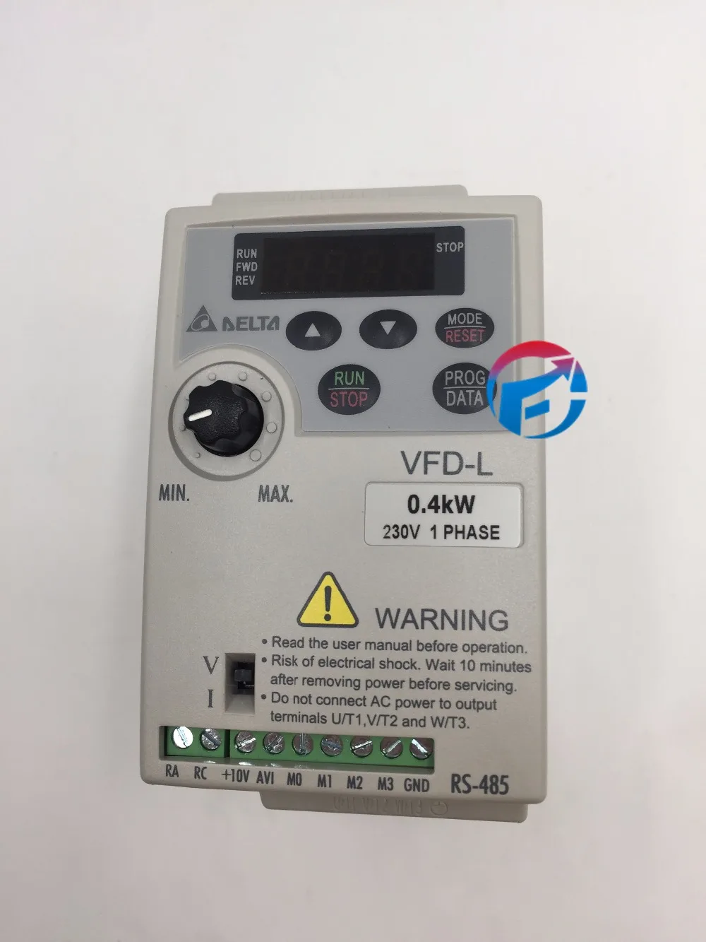 Дельта Инвертор VFD привод VFD004L21A 1 фаза 220В 0.4квт 0.5HP ~ 400 Гц резка древесины и