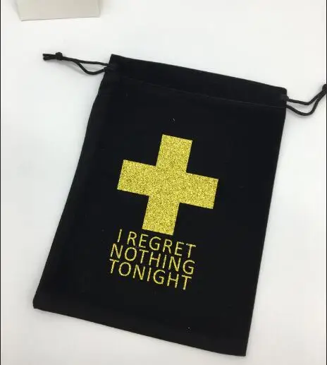 Оригинальные блестящие черные пакеты для подарков на свадьбу вечеринку |