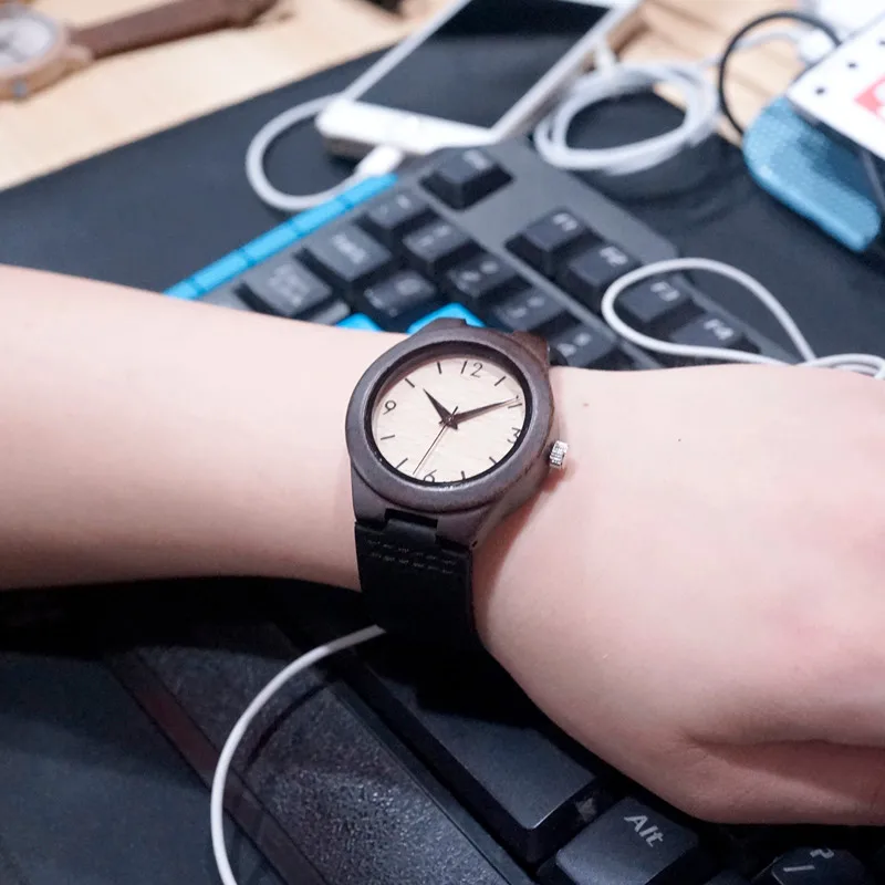 Женские кварцевые часы с ремешком из натуральной кожи в подарочной коробке|watch