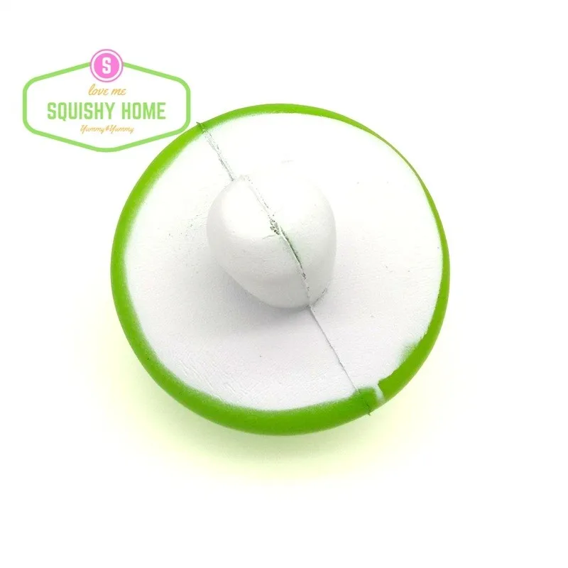 Kuutti Squishy 1 шт. милый мягкий гриб медленно Восстанавливающий форму Овощной еды