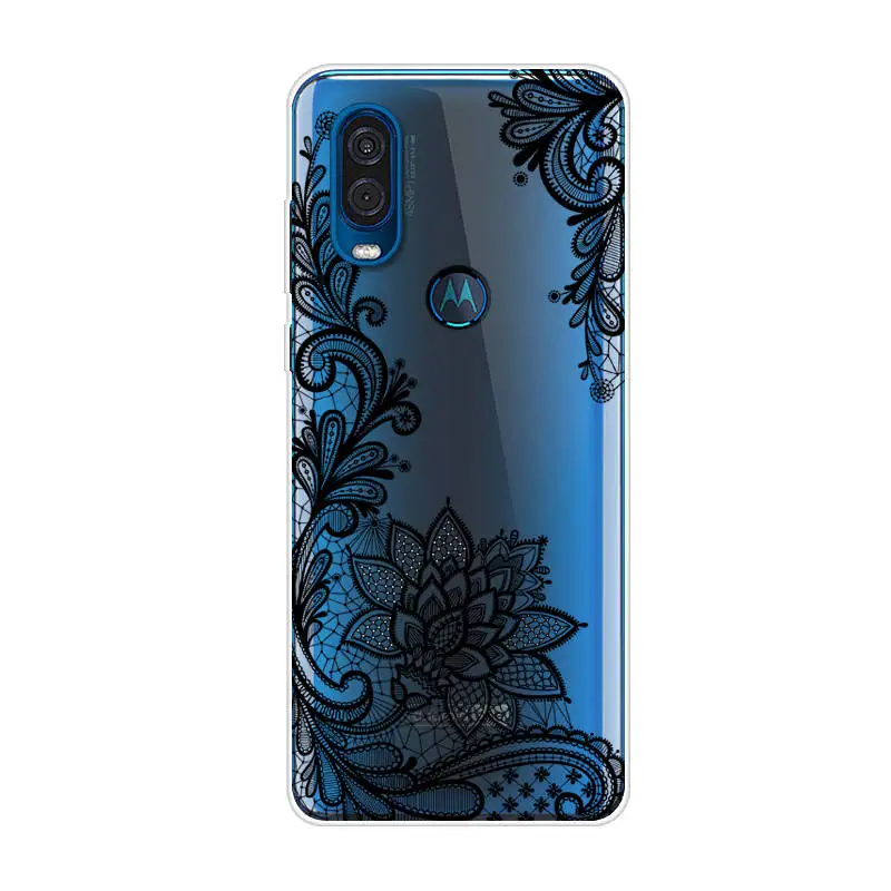 Чехол для Motorola One Action Phone Case Moto Cover XT1970 силиконовый мягкий чехол из ТПУ задней