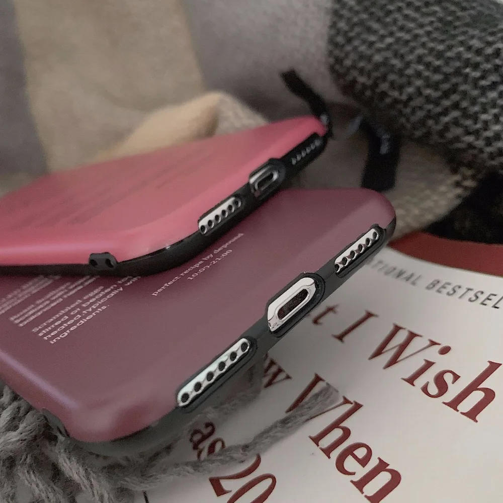 PGSD осенне-зимний цветной Простой корейский Чехол для мобильного телефона iphone XS MAX