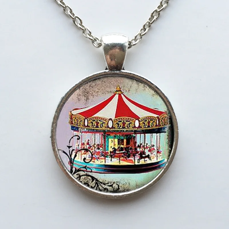Веселое круглое массивное ожерелье ювелирные изделия Merry Go колье чокер для