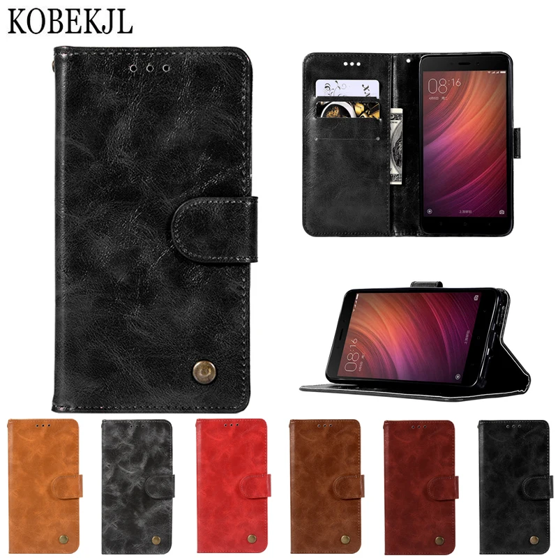 Чехол для Xiaomi Redmi Note 4 ГБ 64 5 дюйма кошелек из искусственной кожи чехол телефона Pro