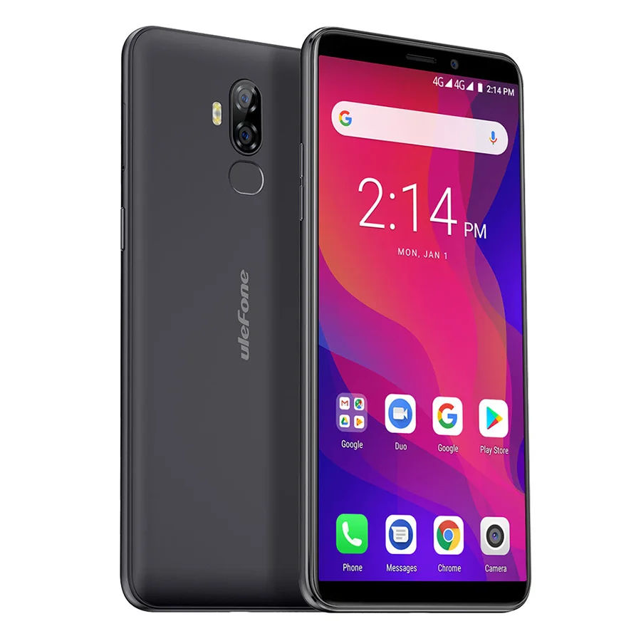 Ulefone Power 3L 6 0 &quotHD + Android 8 1 мобильный телефон MTK6739 четырехъядерный 2 ГБ 16 Гб 13 МП 5 Мп