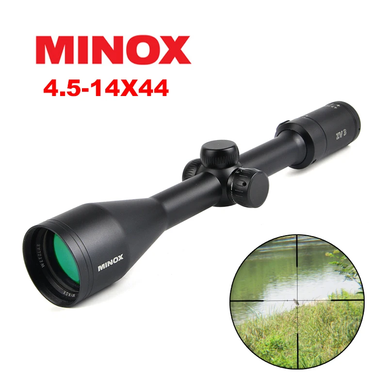 Minox тактический прицел 4 5 14x44 SF длинный глаз рельефный снайперской винтовки