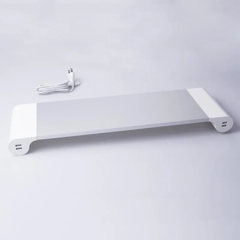 Базовый держатель из алюминиевого сплава 4 USB-порта зарядная подставка для ПК