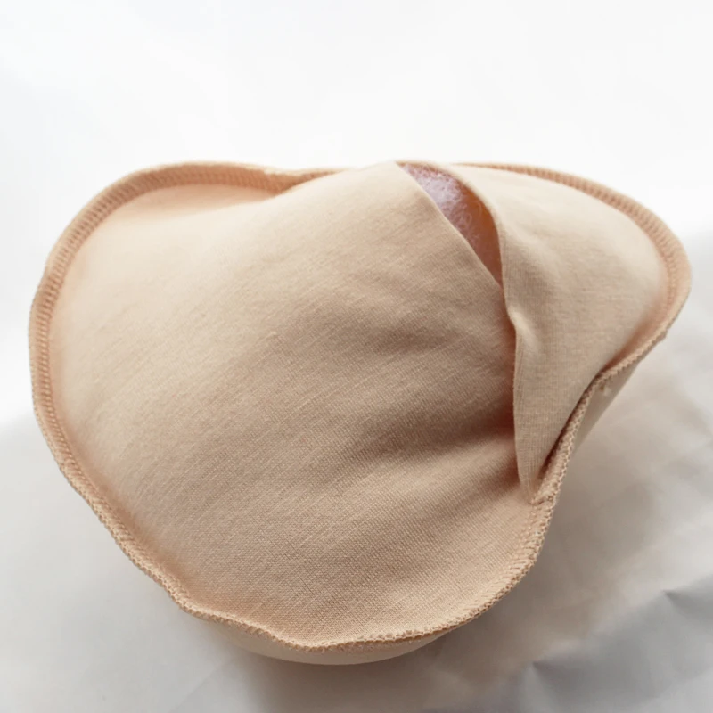 Newest Design Triangle Shape Super Light Cotton Breasts Artificial Forms for Women Cancer Mastectomy Fake Prosthesis Dissection |