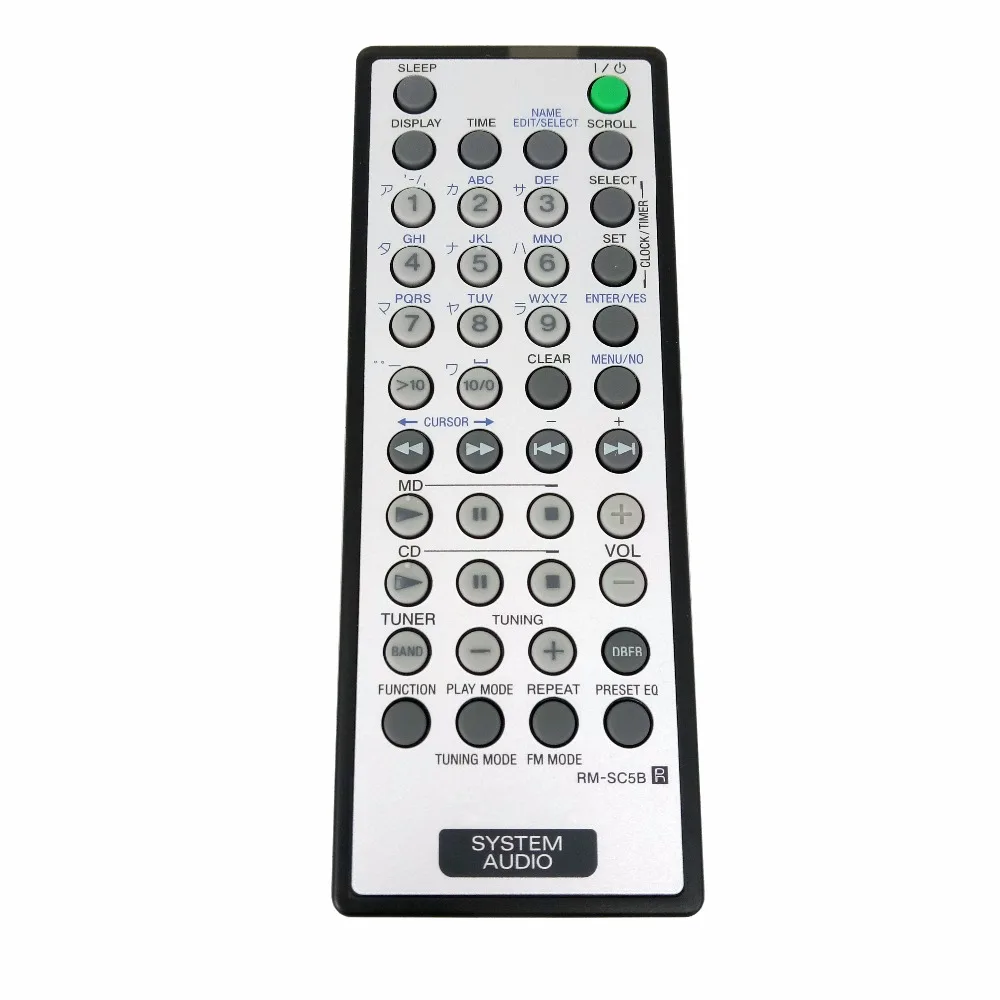 

NEW Original remote control RM-SC5B for sony CMT-C7NT CMT-C5B micro AUDIO SYSTEM Fernbedienung