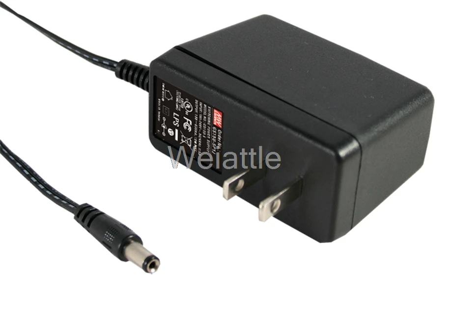 

MEAN WELL Оригинал GS15U-3P1J 12V 1.25A meanwell GS15U 12V 15W AC-DC промышленный адаптер