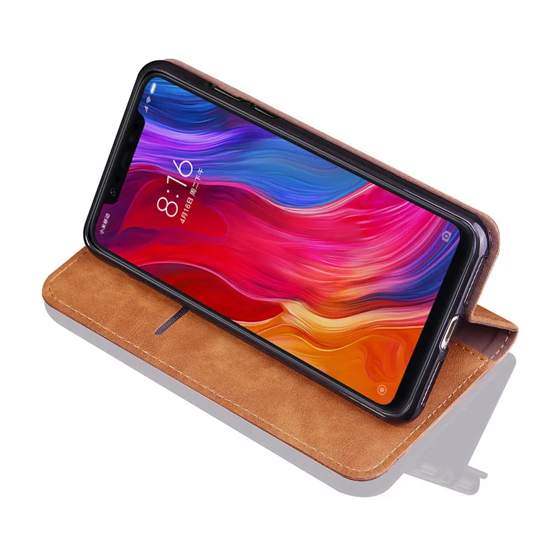 Флип Чехол Для Xiaomi mi 9 9t 8 Se A2 LITE 6X 5X A1 F1 Роскошный кожаный чехол-портмоне с функцией подставки для телефона чехол s Red mi K20 6A Примечание 5 6 7 Pro