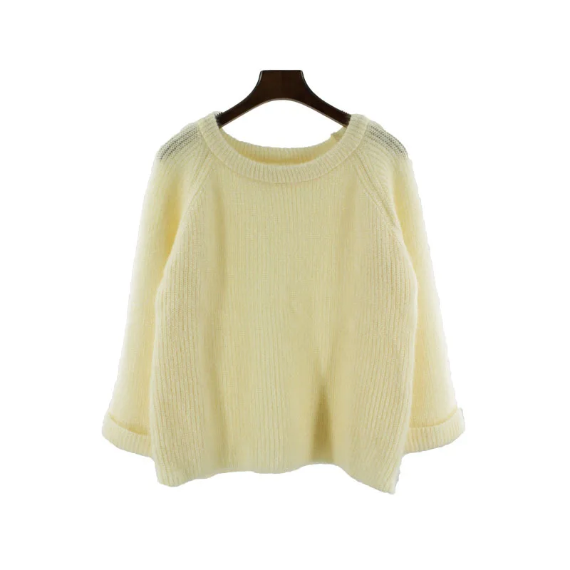 2019 новый толстый свитер свободный короткий студенческий колледж ветер с