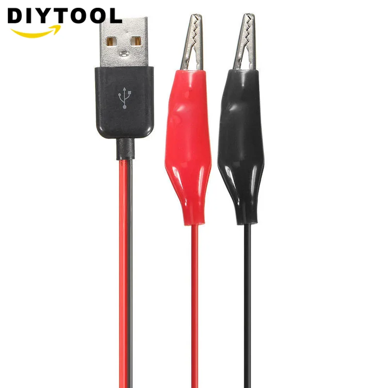 Аллигатор де К AV банан/usb разъем Тесты кабельный ввод Разъем Dual er зонд) зажимы типа