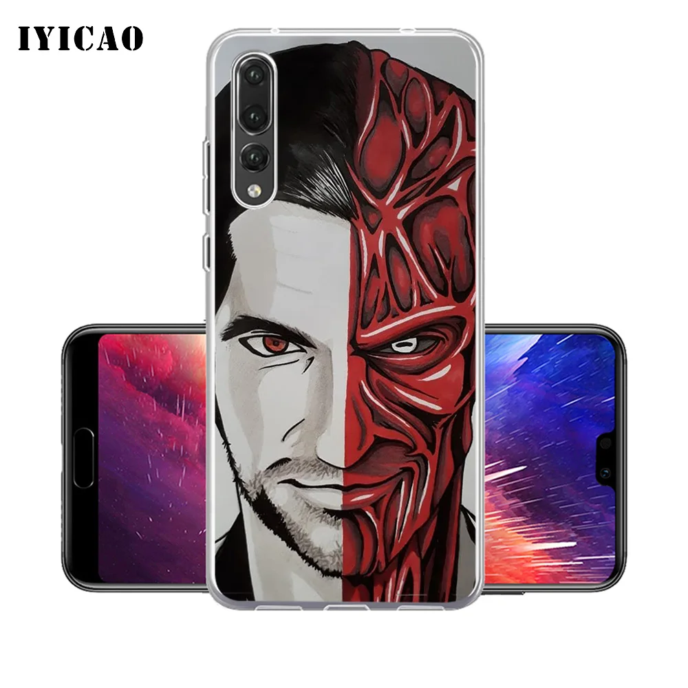 IYICAO Lucifer Tom Ellis TV Show Мягкий силиконовый чехол для телефона Huawei P30 P20 Pro P10 P9 P8 Lite P Smart TPU
