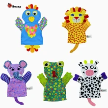 23 см Sozzy Baby ручная кукольная Игрушка Животные синий попугай