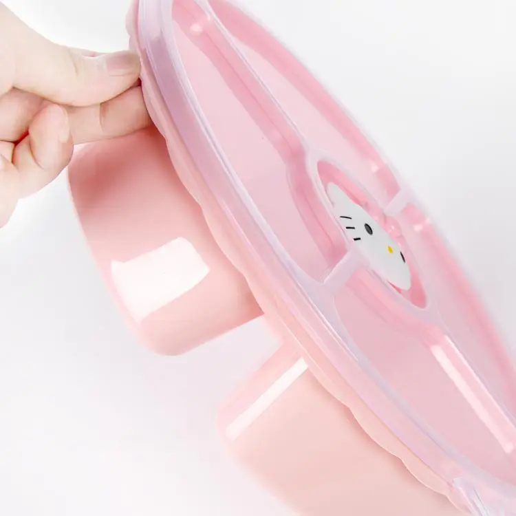 Hello Kitty Seal Пластиковый декоративный поднос сухофрукты закуски коробка конфет