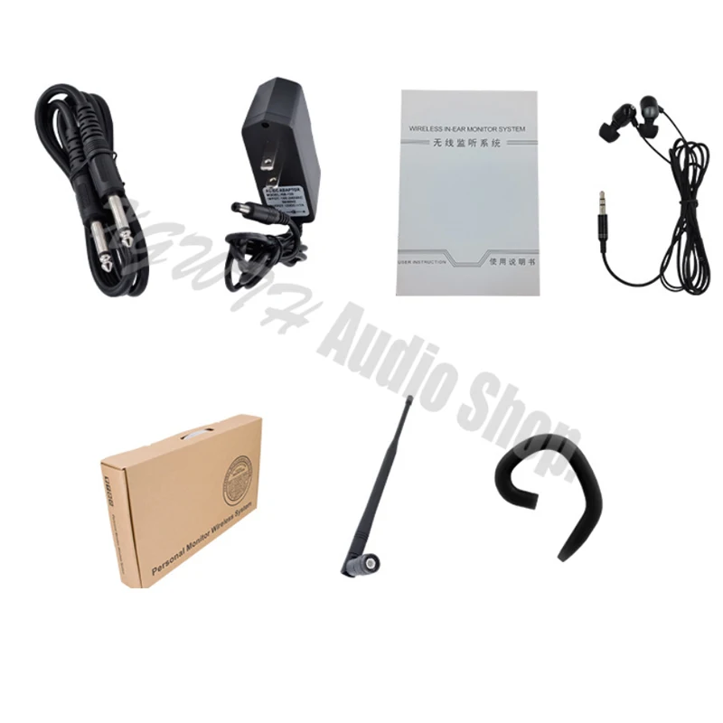 UHF In Ear Monitor система сценическая производительность Двухканальный беспроводной монитор прослушивание наушников система возврата ушей