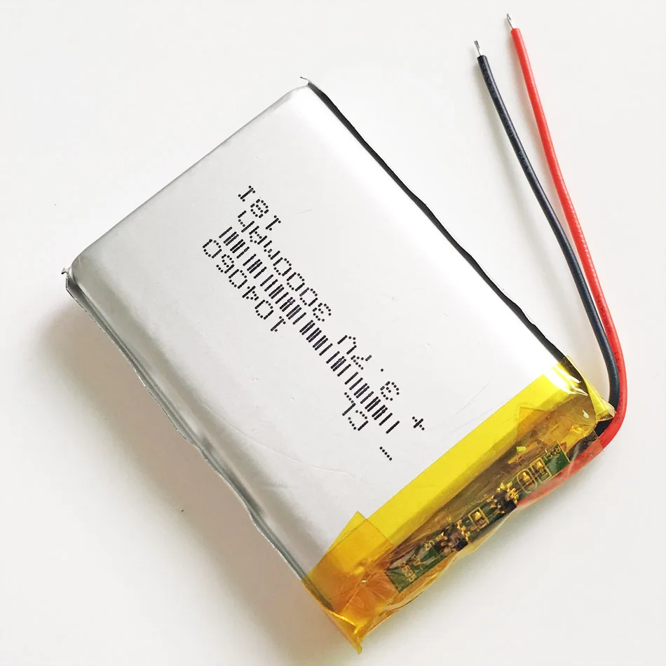 Литий-полимерная аккумуляторная батарея 3 7 в 3000 мАч 104060 для GPS PSP DVD E-Book Tablet PC power bank