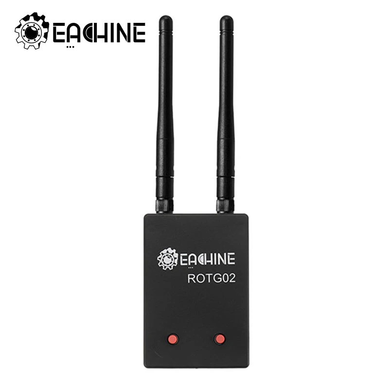 Eachine ROTG02-Receptor de audio FPV para m&oacute;viles, dispositivo receptor UVC OTG de 5.8G, 150CH receptor de Audio FPV para Android, m&oacute;vil, tableta, Smartphone, transmisor VS ROTG02 R051-0