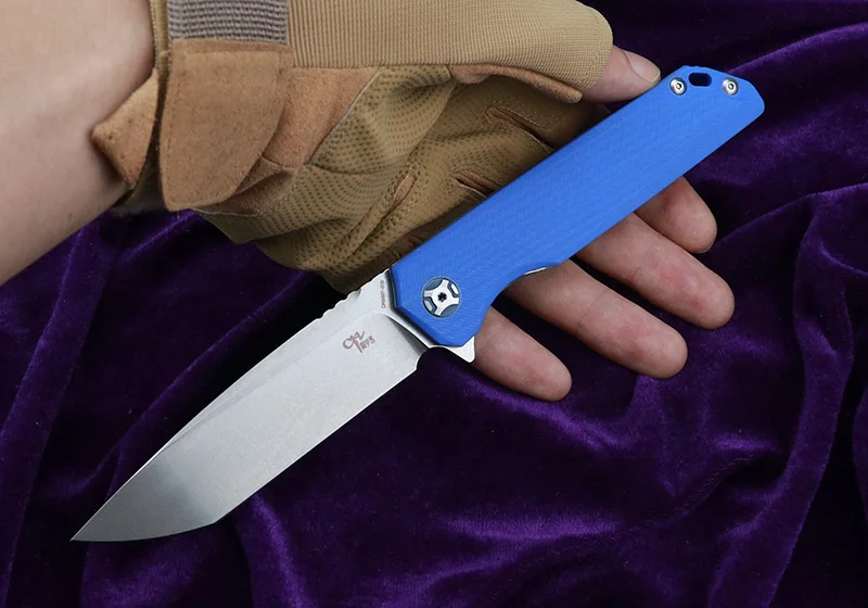 CH CH3507G10 Флиппер складной нож D2 лезвие шарикоподшипник G10+ стальная ручка Открытый Кемпинг нож фрукты EDC инструмент