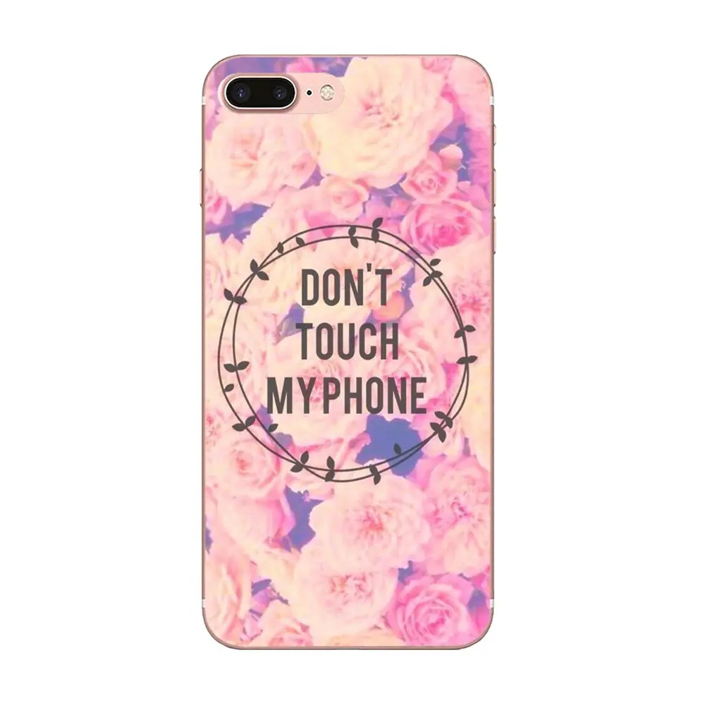 Дизайнерский чехол для сотового телефона не прикасайтесь к моему