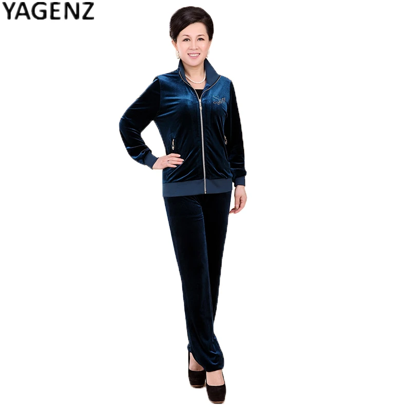 Женский вельветовый спортивный костюм повседневный комплект из двух предметов