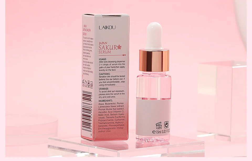 LAIKOU основа для макияжа увлажняющая эссенция 24k Gold Elixir контроль масла Профессиональная Матовая сыворотка серия брендовая основа праймер 1 шт