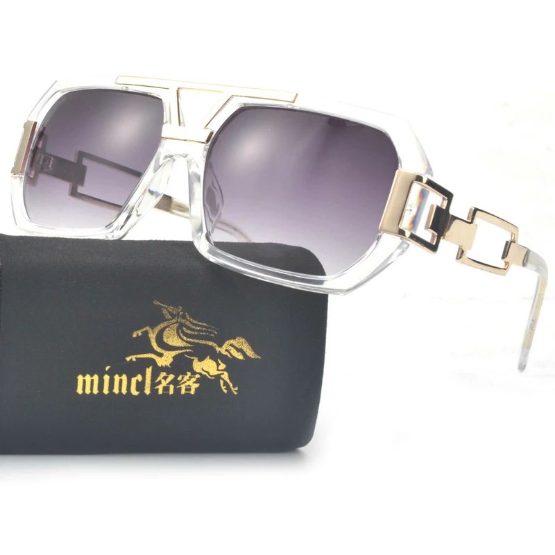 MINCL/ Elegant Sunglasses Luxury Women Brand Designer Fashion Summer Style Goggle Glasses Diamond Decoration Female UV400 lxl | Аксессуары