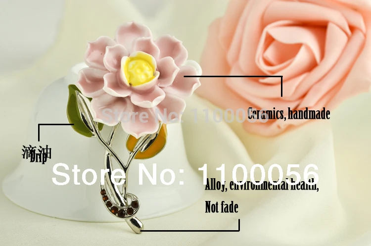 Бесплатная доставка недорогая женская брошь на свадьбу X0498 | Украшения и