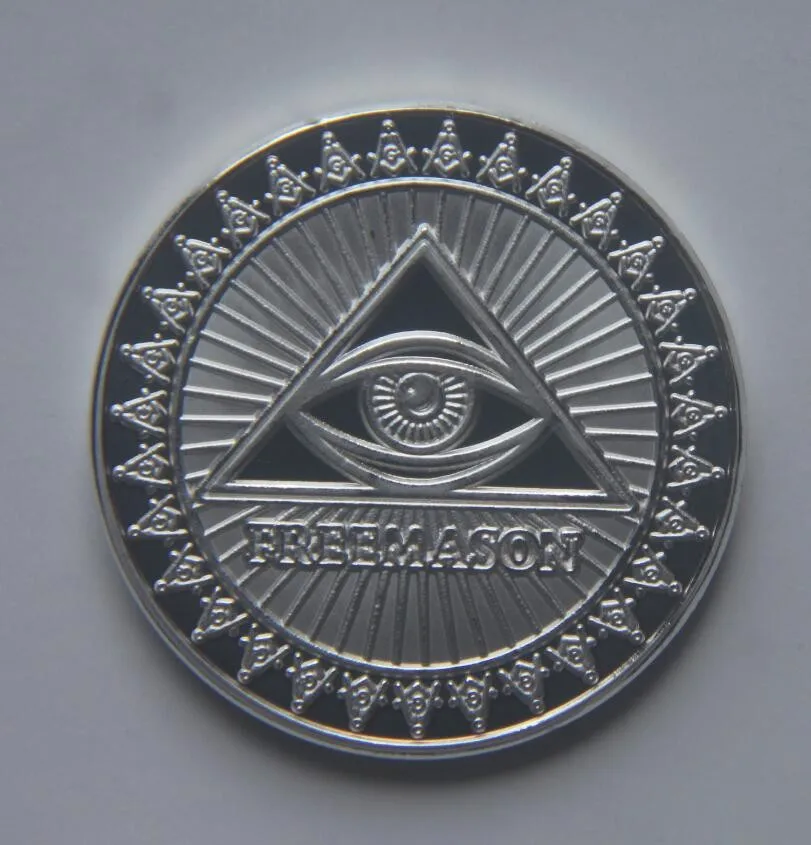 Масонская медаль 40 мм монета США Бесплатная и приемная медаль|coin usa|us coinscoin medal |