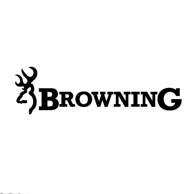 Black Browning охота на оленя Бак Chasse виниловая наклейка на машину автомобиля Наклейка 22,8*6,3 см черный/серебристый/лазер - Название цвета: Black
