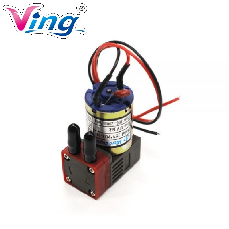 

DC 24V 3W 100-200ml / min Original JYY PUA-10 Small UV Ink Pump for Infiniti / Crystaljet / Gongzheng / Flora Inkjet Printers