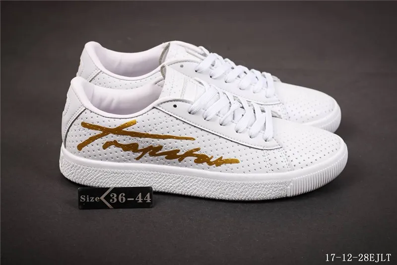 Мужская и женская обувь с лазерным отверстием цвет черный белый красный размеры